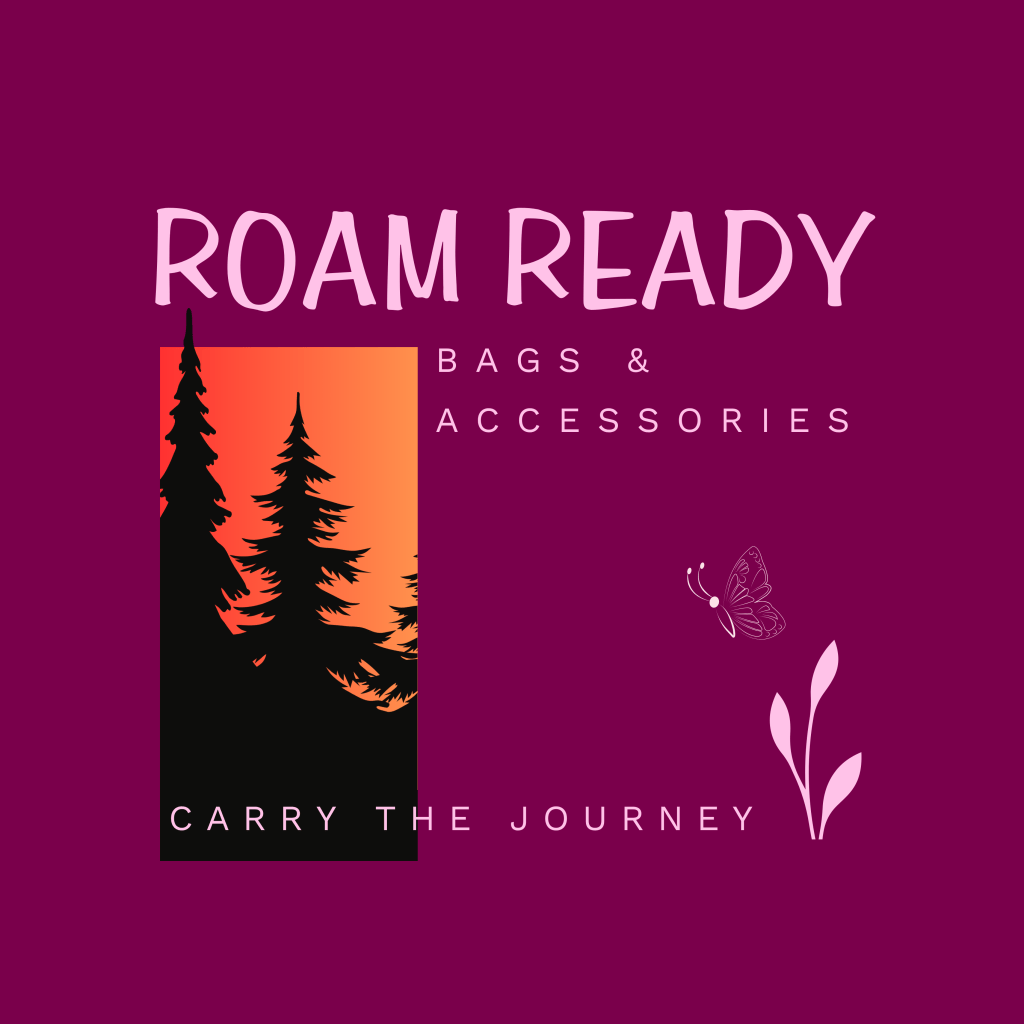Roam Ready Logo, for bags and accessories